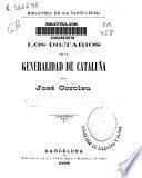 Los dietarios de la Generalidad de Cataluña