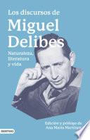 Los discursos de Miguel Delibes