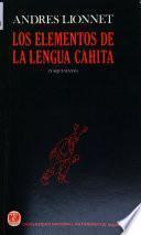 Los elementos de la lengua cahita (yaqui-mayo)