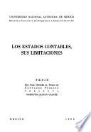 Los estados contables, sus limitaciones