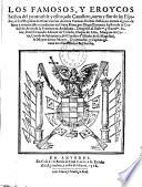Los famosos y eroycos hechos del ... Cid Ruydiaz de Biuar: con los de otros Varones ilustres d'ellas ... en Otaua Rima
