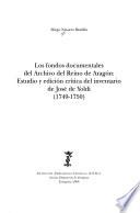 Los fondos documentales del archivo del reino de Aragón