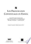 Los Franciscanos Conventuales en España