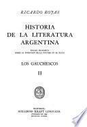 Los gauchescos