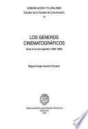 Los géneros cinematográficos