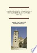 Los grados de la universidad de Irache en el siglo XVIII (1701-1824)