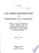 Los hidro-metabólitos y las enfermedades de la civilización ...