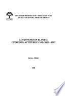 Los jóvenes en el Perú