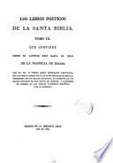 Los Livros Poéticos en la Santa Biblia [Iob e Isaias]