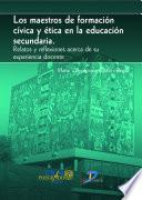 Los maestros de formación cívica y ética en la educación secundaria