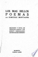 Los más bellos poemas de Edmundo Montagne