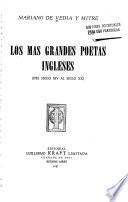 Los más grandes poetas ingleses (del siglo XIV al siglo XX)