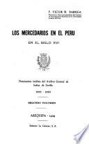 Los mercedarios en el Perú en el siglo XVI