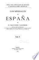Los minerales de España