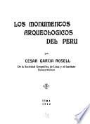 Los monumentos arqueológicos del Perú
