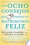Los ocho consejos para mantener un matrimonio feliz