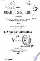 Los oradores griegos