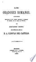 Los oradores romanos