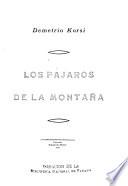 Los pájaros de la montaña