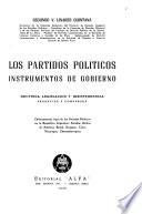 Los partidos políticos, instrumentos de gobierno
