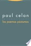 Los poemas póstumos