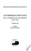 Los primeros cristianos de la Audiencia de los Confines