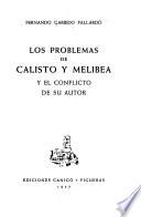 Los problemas de Calisto y Melibea