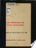 Los programas de salud ocupacional