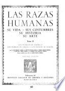 Los pueblos de América. Los pueblos de Africa. Los pueblos de Europa. Por L. Pericot Garcia [et al