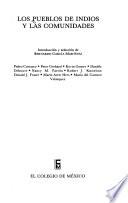 Los pueblos de indios y las comunidades