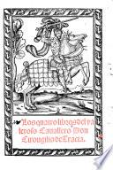 Los quatro libros del valeroso Cavellero D. Cirongilio di Tracia