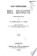 Los refranes del Quixote