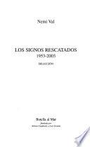 Los signos rescatados, 1953-2003