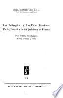 Los soliloquios de fray Pedro Fernández Pecha, fundador de los Jerónimos en España