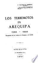 Los terremotos en Arequipa, 1582-1868
