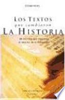 Los textos que cambiaron la historia