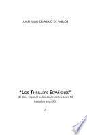 Los thrillers españoles