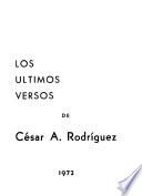 Los últimos versos