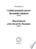 Ložiská nerastných surovín Slovenského rudohoria
