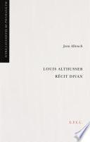 Louis Althusser, récit divan