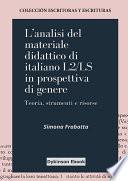L’analisi del materiale didattico di italiano L2/LS in prospettiva di genere: teoria, strumenti e risorse