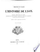 Lugdunensis historiae monumenta inde a colonia condita usque ad saeculum quartum decimum