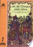 Luis de Góngora para niños