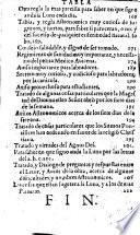 Lunario, y Pronostico perpetuo, general, y particular para cada Reynos y Prouincias, etc
