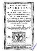 Luz de verdades católicas