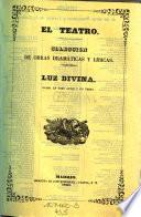 Luz divina. Drama en 3 actos y en verso