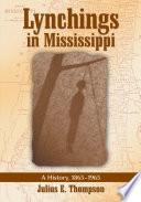 Lynchings in Mississippi