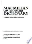 Macmillan Contemporary Dictionary