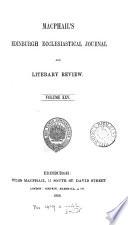 Macphail's Edinburgh ecclesiastical journal and literary review