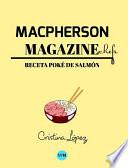Macpherson Magazine Chef's - Receta Poké de salmón